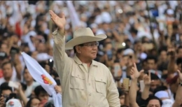 Capres Prabowo kampanye.foto : dokumen prabowo-sandi media center.