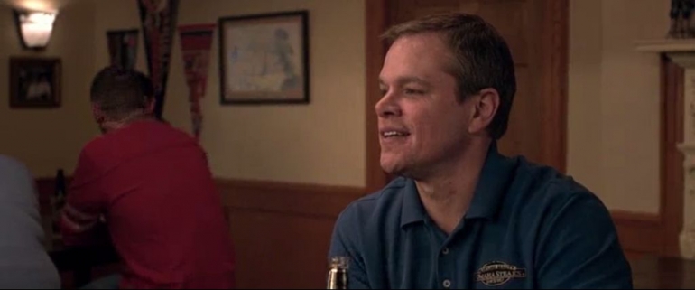 Matt Damon sebagai Paul Safranek (sumber: Screenshoot/Dok. Pribadi)