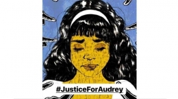 ilustrasi #JusticeForAudrey - istimewa