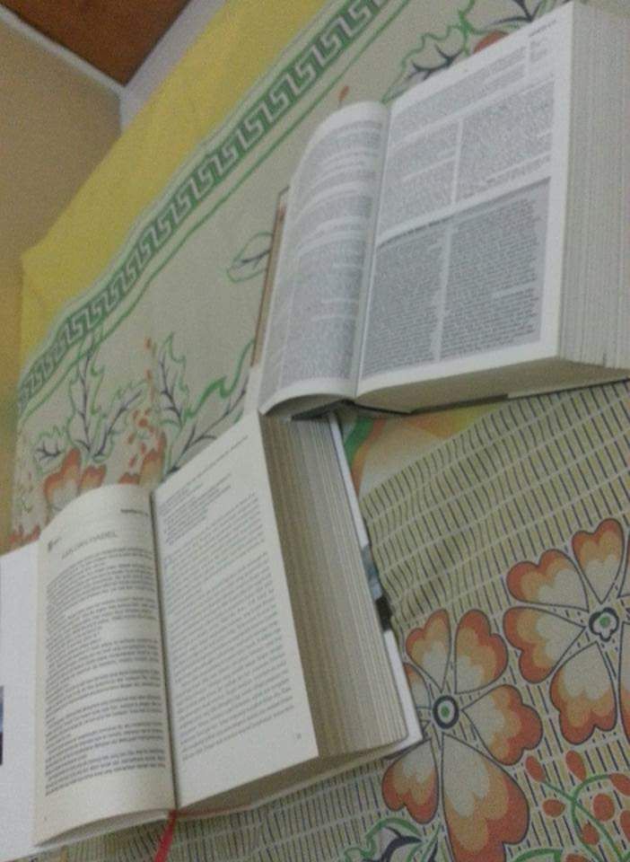 Dua buku koleksi pribadi saya. Photo by Ari.