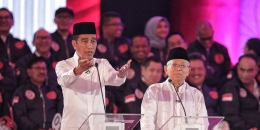 Jokowi - Ma'ruf Amin, foto:merdeka.com
