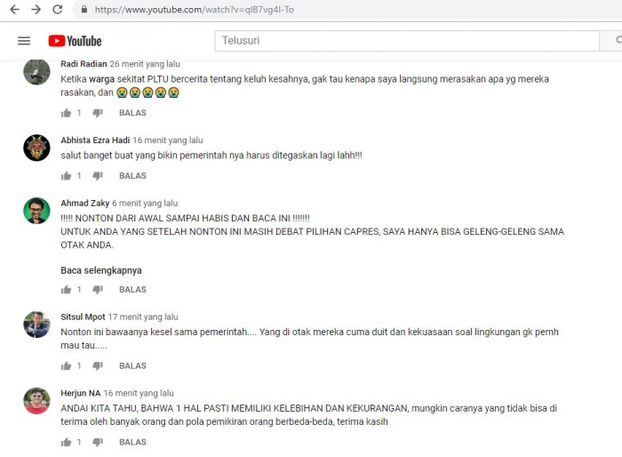 cuitan warganet thd film