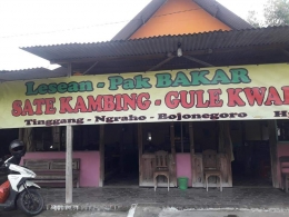 Lokasinya di Jalan Raya Ngawi-Blora tepatnya di Ngraho Bojonegoro Jawa Timur. (Dok. Wahyu Sapta).