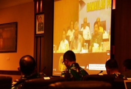 Palingma TNI dalam Teleconference