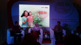 Talkshow #BundaTanggapAlergi yang diadakan oleh Sarihusada di Rumah Maroko, Menteng, Rabu (10 April 2019). Sumber foto: doc. pribadi.