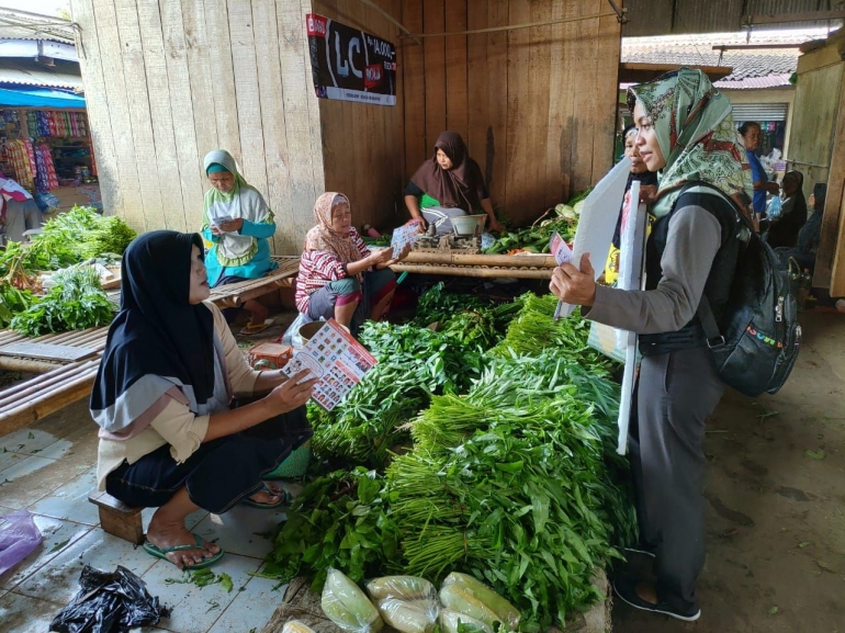 Sosialisasi ke pasar-pasar (Dok.WAG Relasi Salatiga)