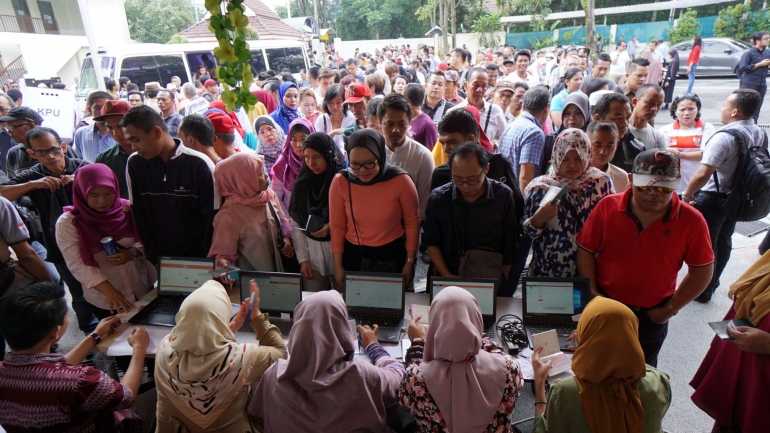 Registrasi pemilih di Sekolah Indonesia KL