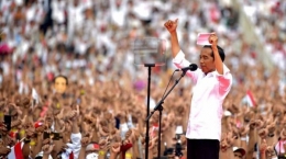 Kampanye Jokowi di GBL (Dok: Instagram Jokowi)