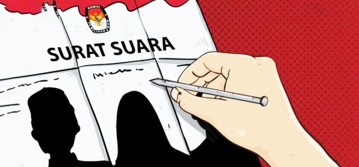 Ilustrasi Pemilu. Sumber: tribunnews.com