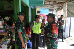 Danrem 071 Wijayakusuma sedang menginstruksikan Pam Pemilu 2019