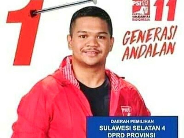 Putera HM Nurdin Abdullah, Calon Anggota DPRD SulSel IV | picdeer.com/uji.nurdinabdullah