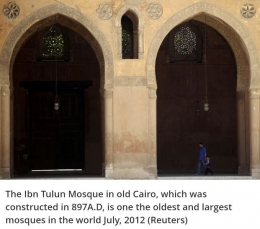 Masjid Ibnu Tulun (dok.reuters)
