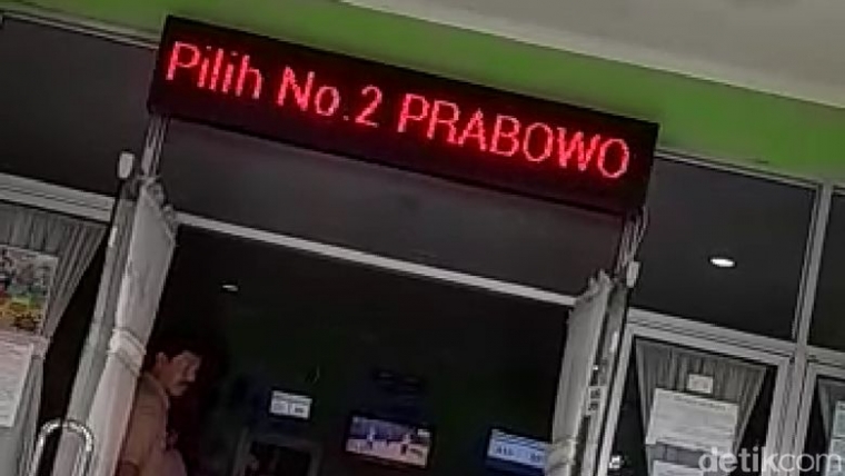 Running text di sebuah puskesmas yang di-hack oleh tangan jahil (tribunnewsjateng.com).