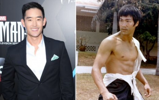 Mike Moh sebagai Bruce Lee, website Digitalspy.com