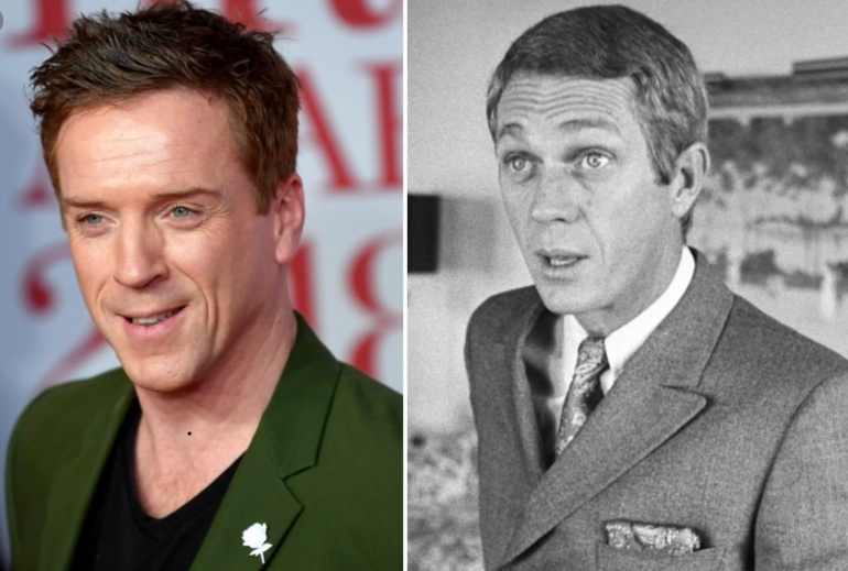 Damian Lewis as Steve McQueen, website imgur.com