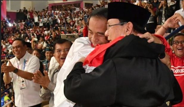 Jokowi dan Prabowo (Gambar : Tribun)