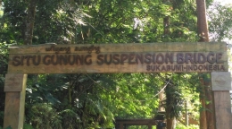 Gapura Wisata Siu Gunung, Cisaat, Sukabumi. (Dok. Pribadi)