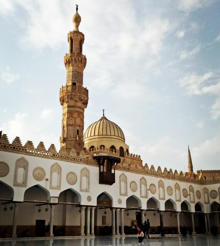 Masjid Al-Azhar Mesir (Dokpri)