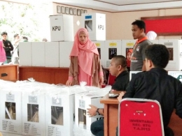 Penghitungan Suara Pemilu 2019 tingkat PPK Kecamatan Bantaeng dimulai pukul 13:00 Wita (20/04/19).