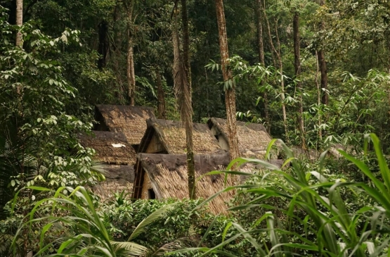 Lumbung penyimpan hasil kebun