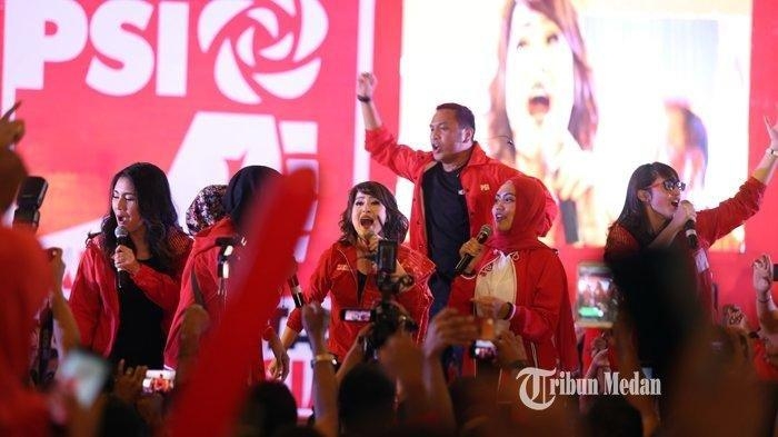 Ketua umum Partai Solidaritas Indonesia (PSI)| Tribun Medan/Riski Cahyadi