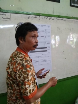 dok. pri penghitungan suara Pilpres TPS Jaka Sampurna Kota Bekasi