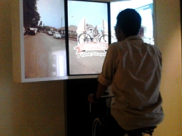 Dari Museum Keliling Purwakarta naik sepeda ohh.. bahagianya