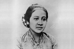 Ilustrasi R.A Kartini (sains.kompas.com)