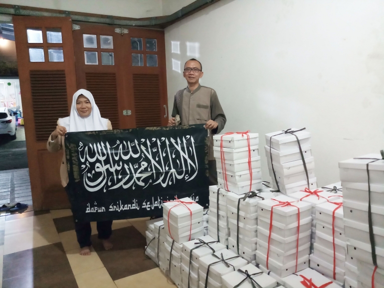 Pendistribusian bersama Srikandi Indonesia, Dokpri