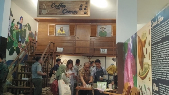 Coffee corner di Museum Pertanian (dokpri)
