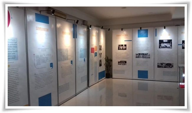 Salah satu panel pameran (Dokpri)