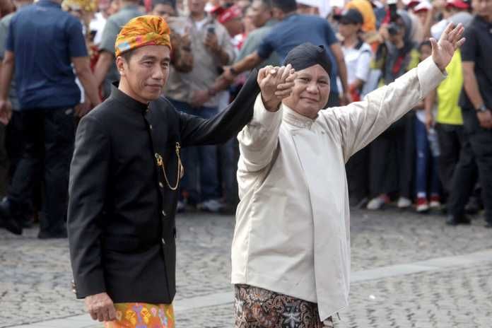 Jokowi dan Prabowo. (Foto: The Jakarta Post)