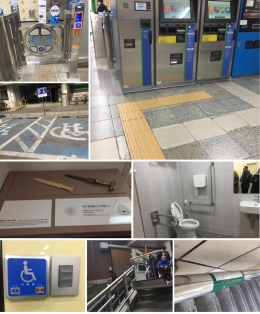 Gambar 3. Aksesibilitas di Korea Selatan | dokpri