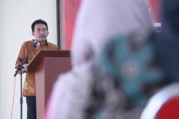 Direktur Politeknik Kutaraja, Supriyanto, SP.,M.Si ketika membuka acara penandatanganan MoU kerja sama Politeknik Kutaraja dengan Politeknik Port Dickson dan sejumlah perguruan tinggi lainnya di Banda Aceh | dokumentasi pribadi 