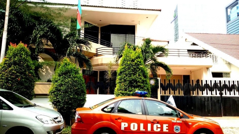 Kantor Kedutaan Besar Azerbaijan di Jakarta- dokpri