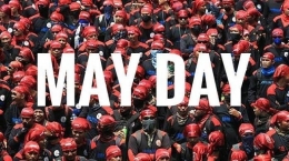 May Day - KOMPAS.COM/ KRISTIANTO PURNOMO