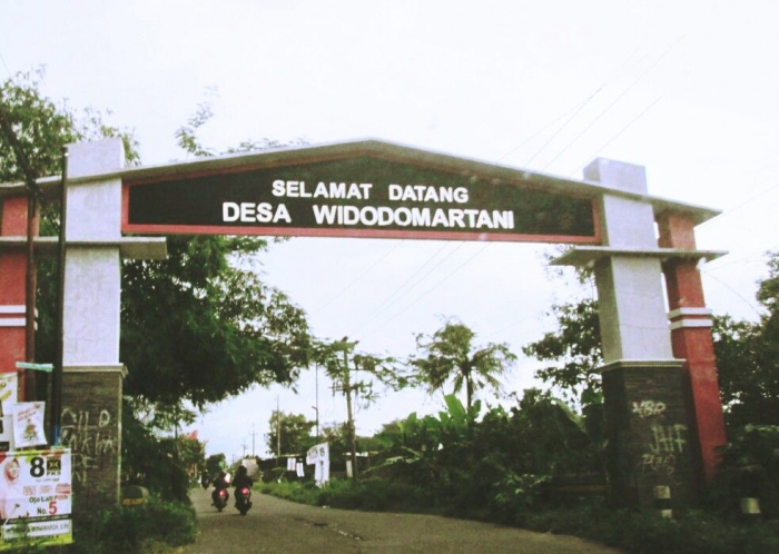 Desa Widodomartani menjadi salah satu rute Mandiri Jogja Marathon 2019. Sumber : Dokumen Pribadi