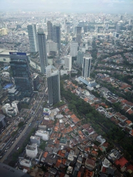 Ilustrasi: Jakarta sudah padat. Sumber: Instagram Jokowi