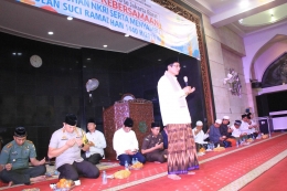Tausyiah imam besar Masjid Istiqlal Nazarudin