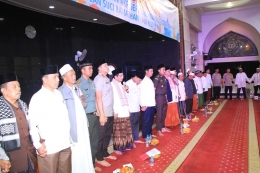 Suasana acara di Masjid Al-Muchlisin Grogol