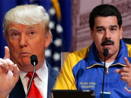 Donald Trump dan Maduro (Foto: finroll.com)