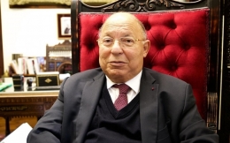 Rektor La Grande Mosquee de Paris dan Islamic Centre, Dr. Dalil Boubakeur (foto : middleeasteye.net/Kait Bolongaro)