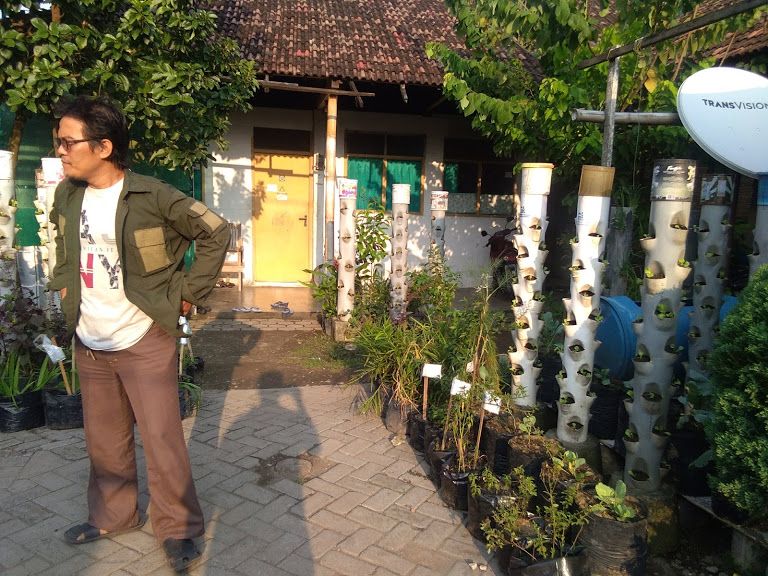 Model pemanfaatan lahan skala rumah di POMOSDA (Dokpri)