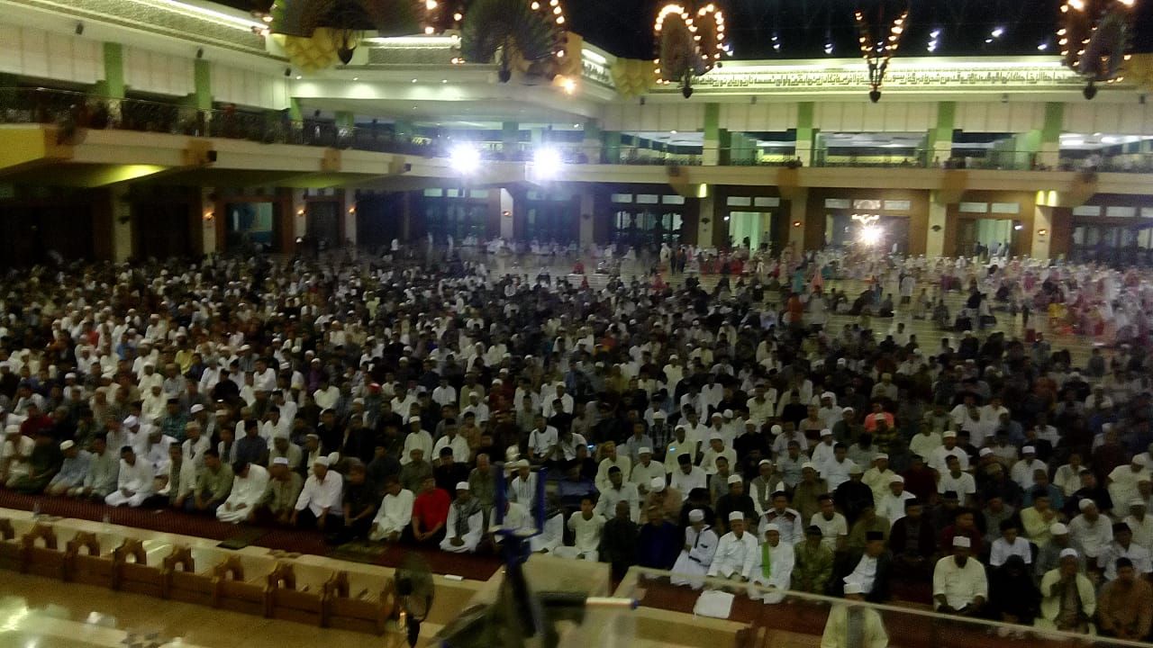 Suasana tarawih di JIC | dokpri