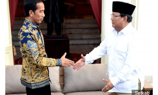 Jokowi dan Prabowo.sumber : setkab