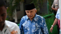 Amien Rais [Foto: Sigid Kurniawan/ANTARA FOTO] 