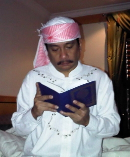 Berusaha Khatam di bulan ramadhan ini/Dokpri