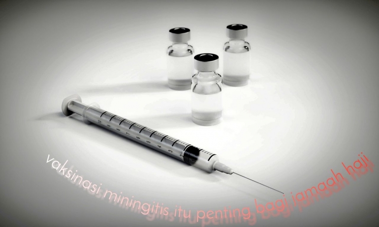 Deskripsi : Vaksinasi Haji dan Umroh itu penting l Sumber Foto : dokpri RSKO