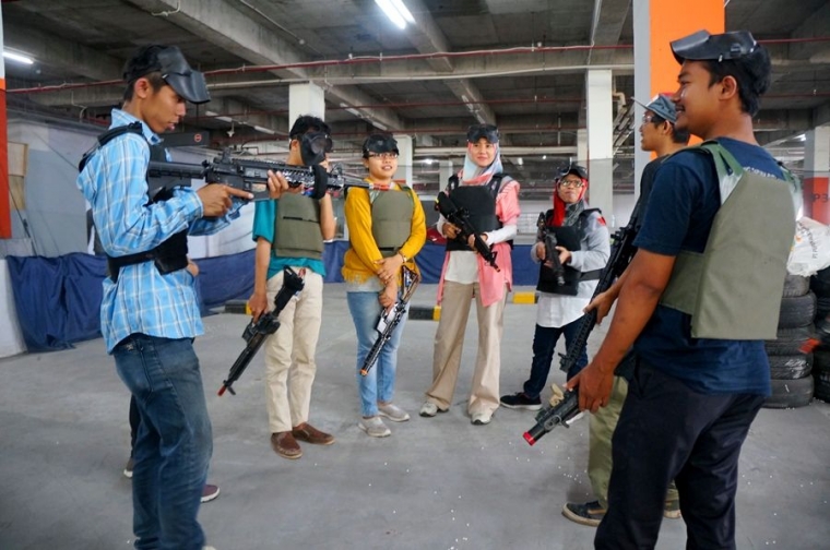 Asyiknya Main Airsoft Bareng Jaw Jogja Airsoft Wargame Halaman All Kompasiana Com