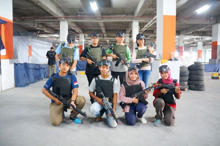 Asyiknya Main Airsoft Bareng Jaw Jogja Airsoft Wargame Halaman All Kompasiana Com